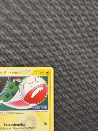 Carta Pokemon Holon Electrode EX Specie Delta