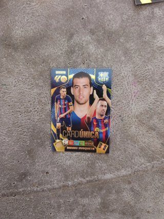 Card Única Sergio Busquets FC Barcelona