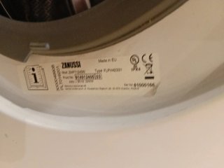 Lavadora Zanussi avería cerradura puerta