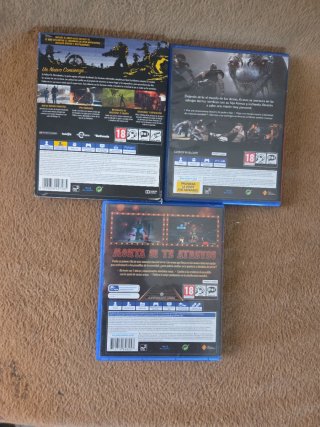 God of War y Rush of Blood PS4.a 15 cada uno lean