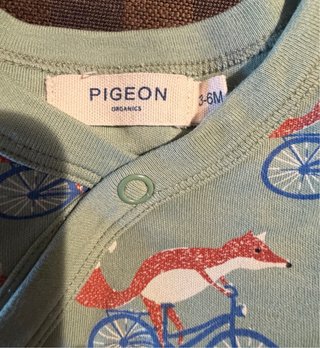 Pigiamino e cappellino Pigeon 3-6 mesi