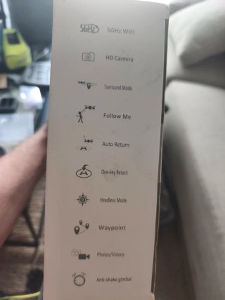 Drone Le Idea 37 GPS Plegable