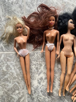 Lote 6 Muñecas Estilo Barbie