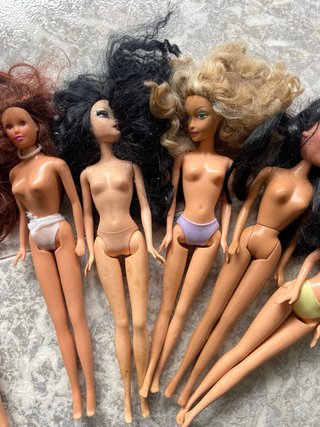 Lote 6 Muñecas Estilo Barbie