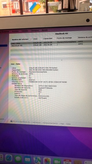 MacBook Air 2017 i5 256GB 8GB RAM
