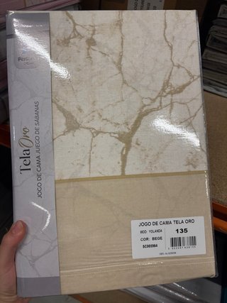 Juego Sábanas Cama 135 Algodón Beige