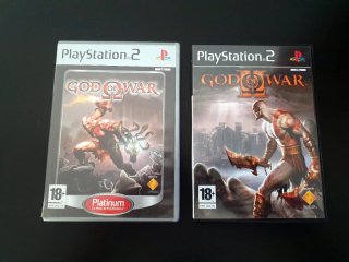 Console PS2 Silver + God of War 1 e 2