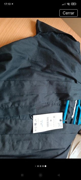 Vestido ZARA Negro Talla M