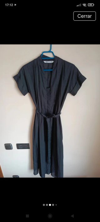 Vestido ZARA Negro Talla M