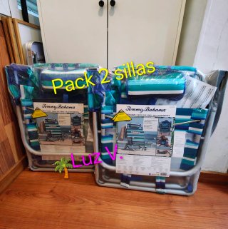 2x sillas de playa Tommy Bahama