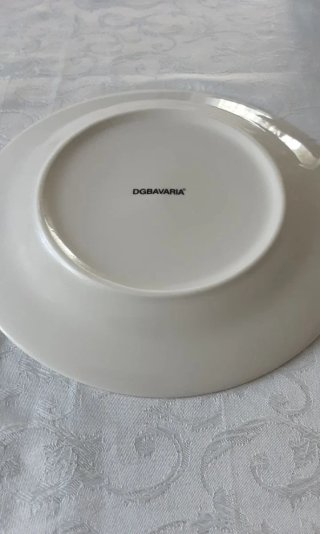 Servizio Piatti Ceramica 12 Pezzi Leopardato