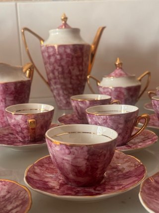 Juego de café porcelana reliquia
