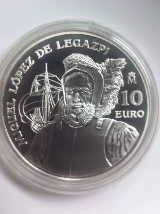 Moneda 10€ Legazpi 500 Aniversario