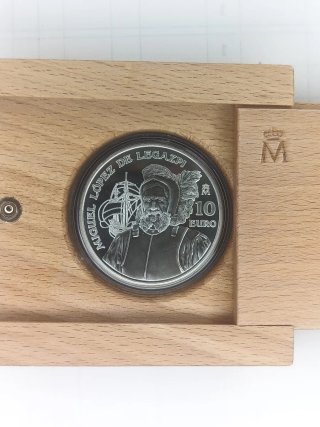 Moneda 10€ Legazpi 500 Aniversario