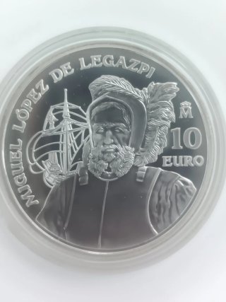 Moneda 10€ Legazpi 500 Aniversario