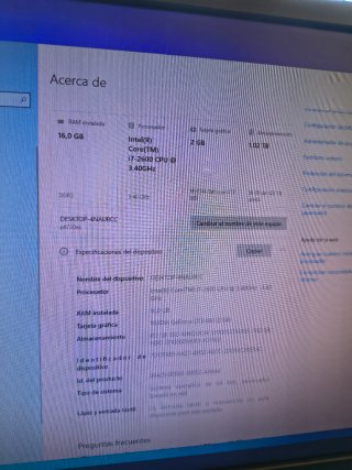 PC Gaming HP i7 16GB RAM 1TB SSD