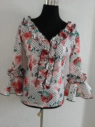 Camisa de flamenca