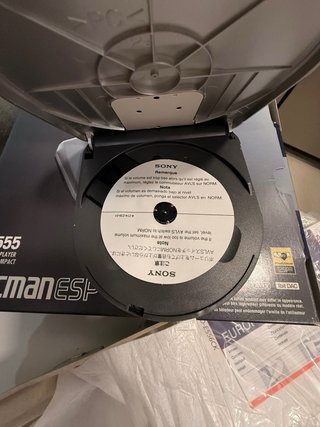 Sony Discman D-E555 ESP2 Nuevo en Caja