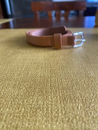 Cintura cammello similpelle