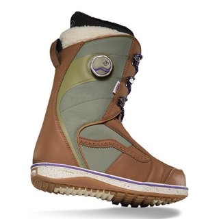 Botas Snowboard Vans Ferra Marrón/Verde Talla 37