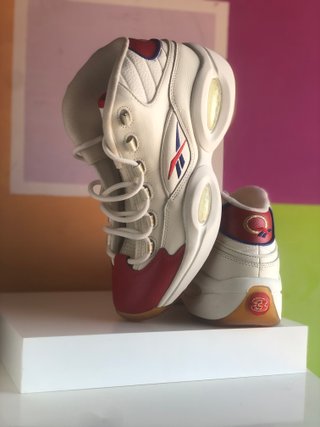 Reebok Question Mid Red Toe Talla 42