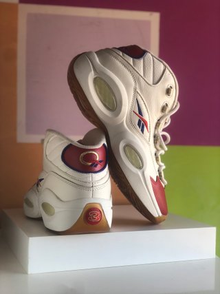 Reebok Question Mid Red Toe Talla 42