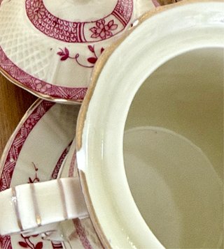 Bernardaud exclusivo juego de té de porcelana