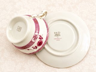 Bernardaud exclusivo juego de té de porcelana