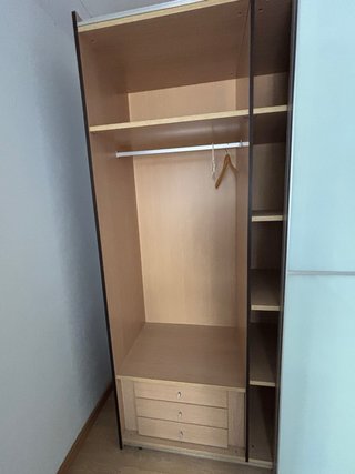 Armario puertas correderas cristal