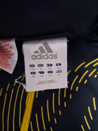 Chaqueta Adidas Negra y Amarilla