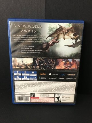 Monster Hunter World PS4 (PlayStation 4) Capcom