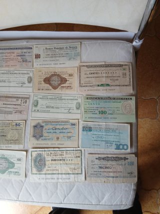 Lotto 14 Mini Assegni Vari Istituti Bancari 1976