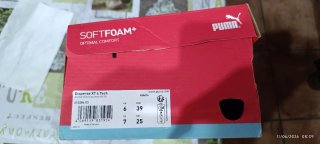 Zapatillas Puma Negras y Blancas