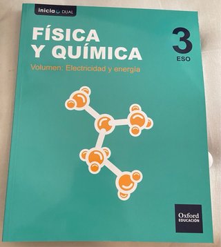 Pack 3 Libros Física y química, 3 ESO.