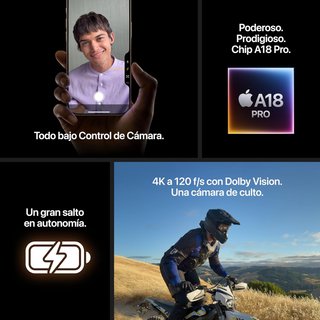 Apple Smartphone 5G cámara autonomía titanio