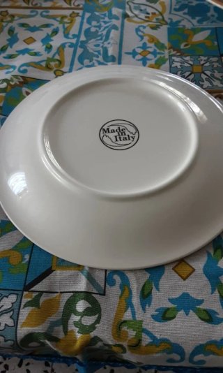 Servizio piatti ceramica 18 pezzi