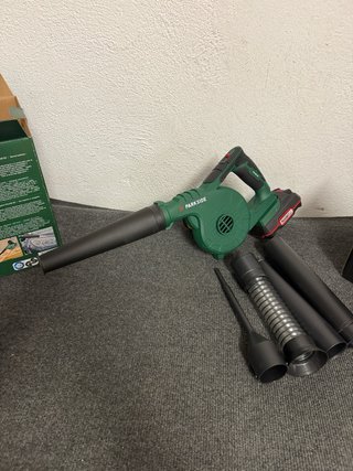 Parkside 20V Soplador y Amoladora