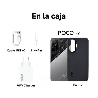 Xiaomi POCO F7 smartphone potente cámara