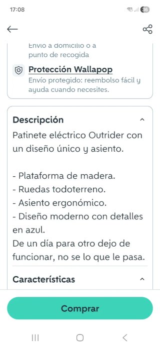 Patinete Eléctrico con Asiento