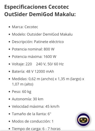 Patinete Eléctrico con Asiento