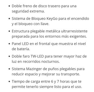 Patinete Eléctrico con Asiento