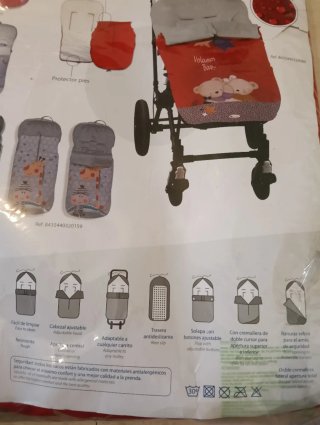Saco carro bebé universal impermeable de Liliposas