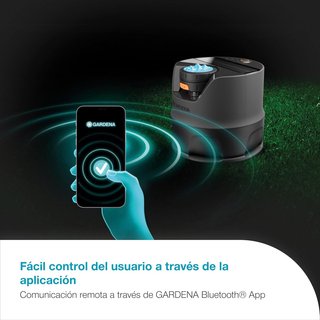 Gardena AquaPrecise sistema riego solar jardín