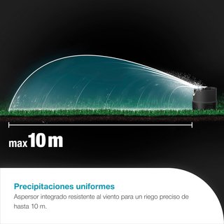 Gardena AquaPrecise sistema riego solar jardín
