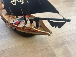 Barco Pirata Playmobil con Velas Negras