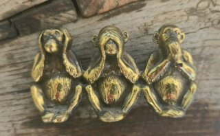 Monos Sabios Bronce