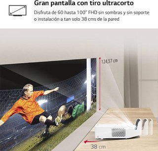 LG CineBeam HF65LSR proyector tiro corto