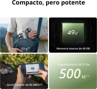 DJI Pack Neo 2 dron portátil 4K control