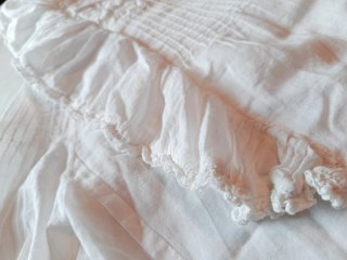 Camisa blanca encaje talla S