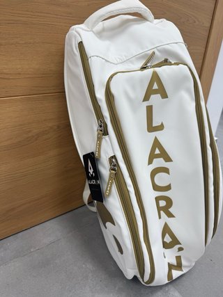 Paletero Alacrán Blanco y Dorado